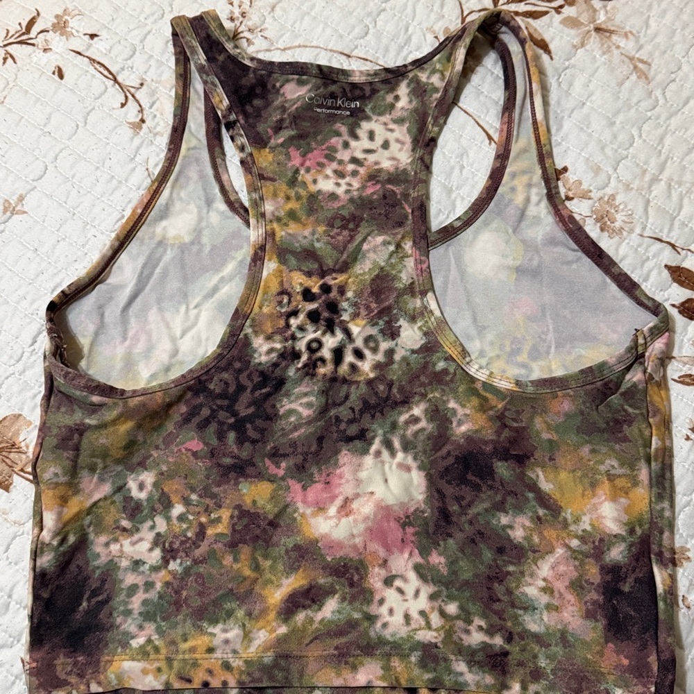 Calvin Klein Multicolor Floral Tank Top - Picture 2 of 3